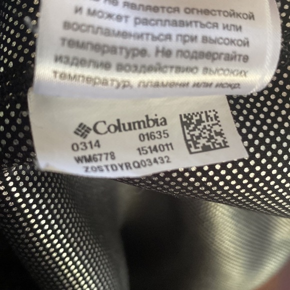 Columbia Men’s Omni Large Fleece Coat Jacket Black Winter Ready Warm - Picture 7 of 12